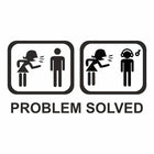 Problem Solved Sticker-1-Araç, Laptop ve Cam Etiketi-Sticker Master