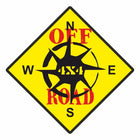 Pusula Off Road Sticker, 4x4 Macera ve Arazi Etiketi | Sticker Master