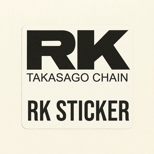 Sticker Master RK Takasago Chain Sticker - 12 Cm | Motor, Kask, Laptop, Araba, Oto Araç İçin Sticker Master