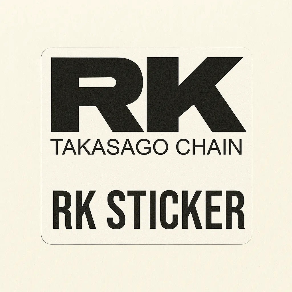 Sticker Master RK Takasago Chain Sticker - 12 Cm | Motor, Kask, Laptop, Araba, Oto Araç İçin Sticker Master