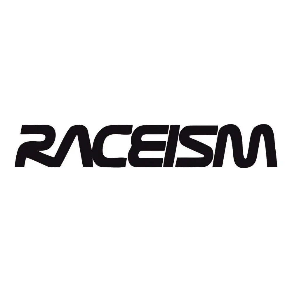 Sticker Master Raceism Sticker - Araba, Laptop, Motor ve Kask İçin Minimal Yarış Temalı Etiket (15 cm) Sticker Master