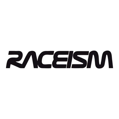 Sticker Master Raceism Sticker - Araba, Laptop, Motor ve Kask İçin Minimal Yarış Temalı Etiket (15 cm) Sticker Master