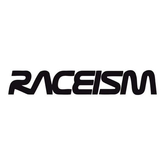 Sticker Master Raceism Sticker - Araba, Laptop, Motor ve Kask İçin Minimal Yarış Temalı Etiket (15 cm) Sticker Master