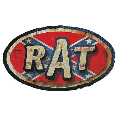 Sticker Master Rat Sticker - Vintage Tasarımlı Dekoratif Etiket (12 cm) Sticker Master