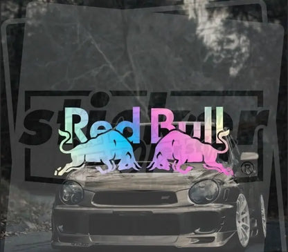 Sticker Master Redbull Hologramlı Sticker Motorsiklet,Kask,Laptop,Motor Ve Oto Araç Sticker 12 X 8 Cm Sticker Master