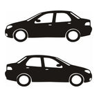 Renault Clio Basık Sticker: Silüet Etiket Seti | Sticker Master