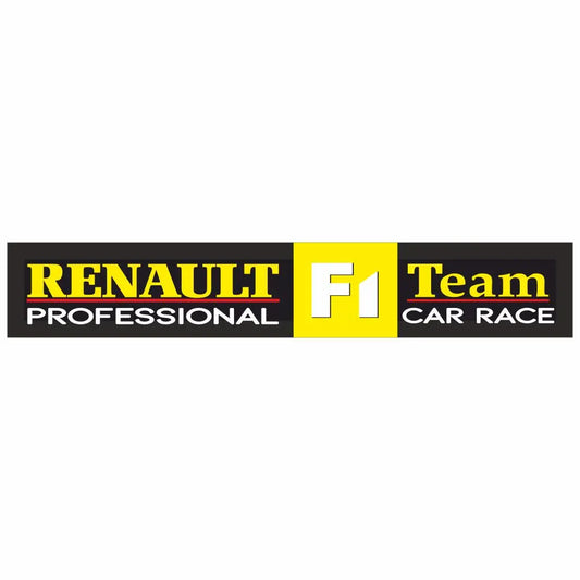 Sticker Master Renault F1 Professional Car Race Sticker – 15 cm Dayanıklı Yarış Temalı Etiket Sticker Master