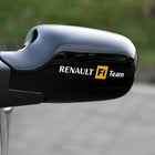 Renault F1 Team Ayna Sticker Seti, 2 Adet Yarış Etiketi | Sticker Master
