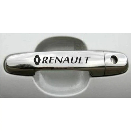 Sticker Master Renault Kapı Kolu & Jant Sticker Seti – 10 Adet Dayanıklı Vinil Sticker Master