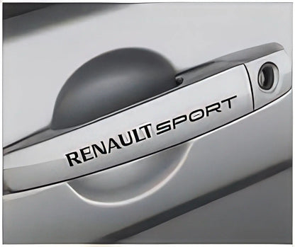 Sticker Master Renault Sport Kapı & Jant Sticker Seti – 10 Adet Dayanıklı Vinil Decal Sticker Master
