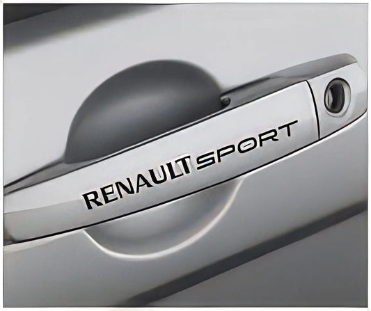 Sticker Master Renault Sport Kapı & Jant Sticker Seti – 10 Adet Dayanıklı Vinil Decal Sticker Master