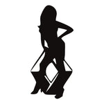 Sticker Master Renault Women Motor, Kask, Laptop, Araba, Oto Araç İçin Dayanıklı Etiket Decal 15 Cm Sticker Master