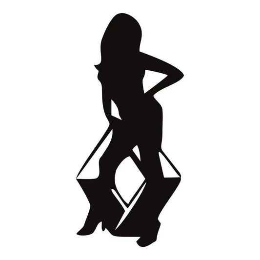 Sticker Master Renault Women Motor, Kask, Laptop, Araba, Oto Araç İçin Dayanıklı Etiket Decal 15 Cm Sticker Master