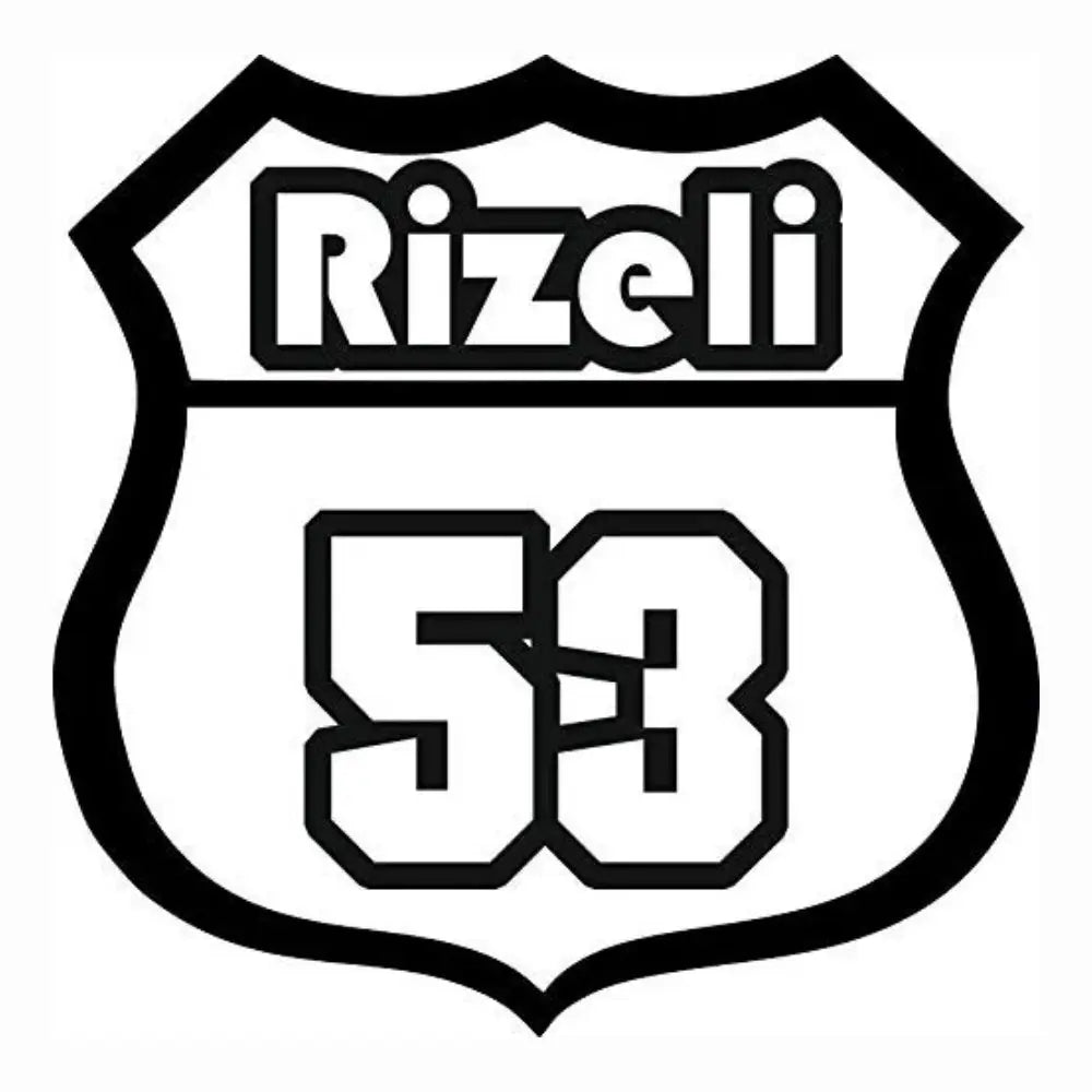 Sticker Master Rizeli 53 Sticker - 12 Cm | Motor, Kask, Laptop, Araba, Oto Araç İçin Sticker Master