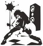 Rock Sticker - 12 Cm | Kask, Laptop, Motor, Araba İçin | Sticker Master