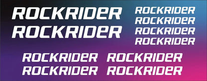 Sticker Master Rockrider Bisiklet Sticker Set Etiket