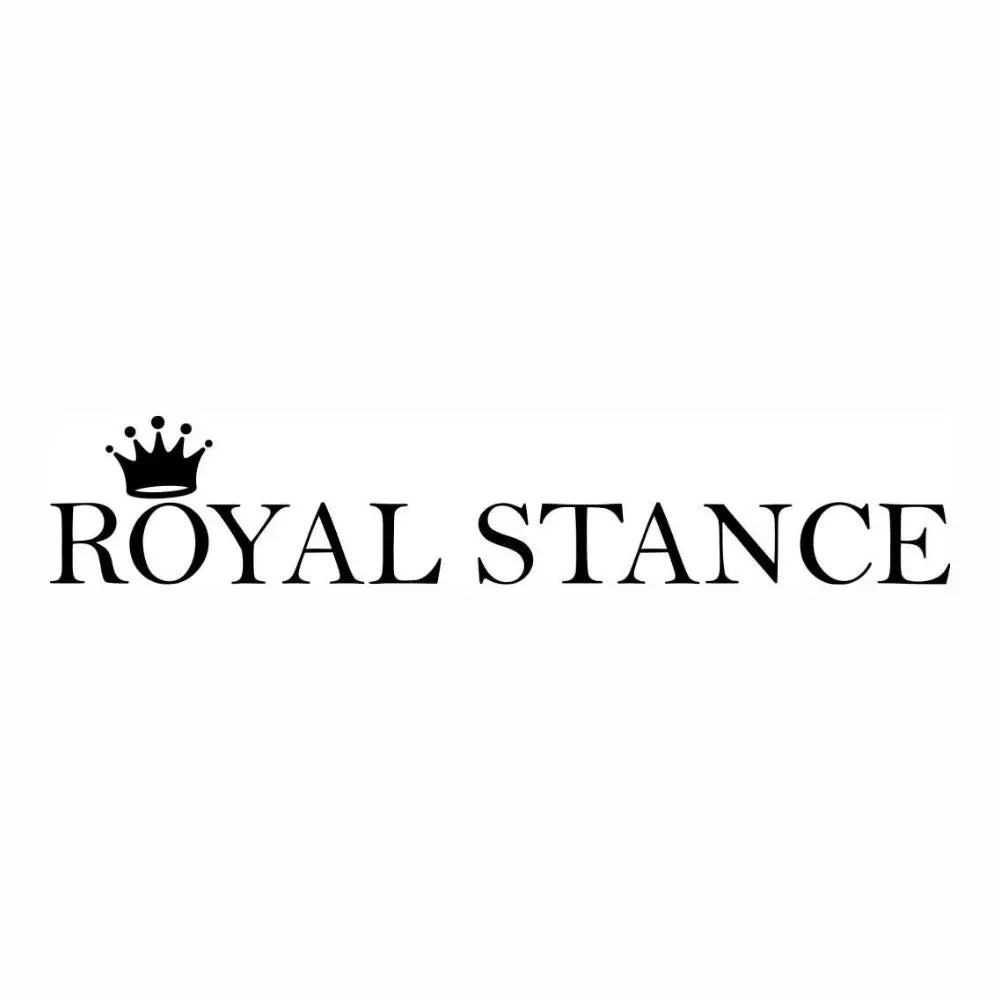 Sticker Master Royal Stance Sticker - Araba Camı İçin Premium Yazı Stickerı (75 x 12 cm) Sticker Master