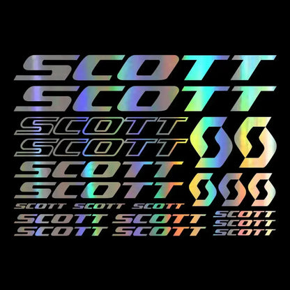 Sticker Master Scott Bisiklet Sticker Seti 21 Parça Sticker Master
