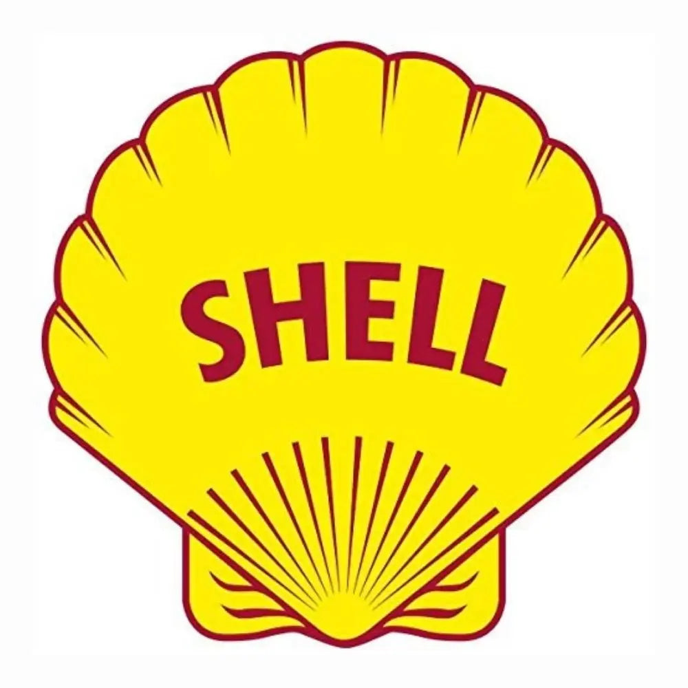 Shell Logo Sticker: İkonik Amblem Etiketi - Sticker Master