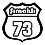 Sticker Master Şırnaklı 73 Sticker – Araba, Laptop, Kask, Motor İçin Dayanıklı Etiket 12 cm Sticker Master