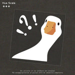 Sticker Master Soru İşareti Ördek Sticker – Araç & Motosiklet Dekorasyonu Sticker Master