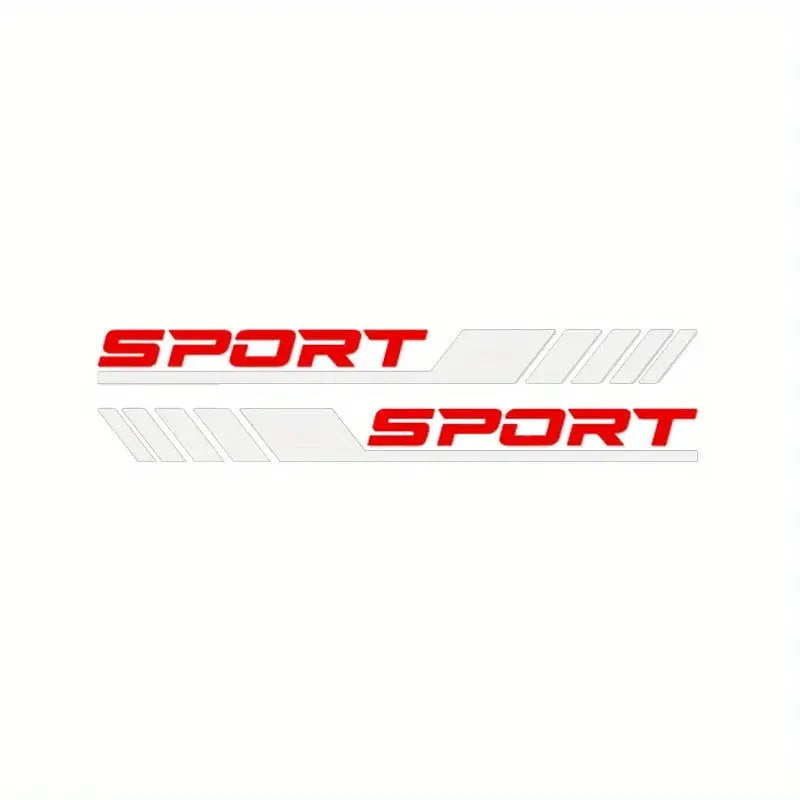 Sticker Master Sport Yan Şerit Kapı Sticker Seti (4 Parça) Sticker Master