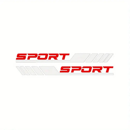 Sticker Master Sport Yan Şerit Kapı Sticker Seti (4 Parça) Sticker Master