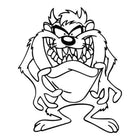Tazmanya Canavarı Sticker | Looney Tunes Araba Etiketi | Sticker Master