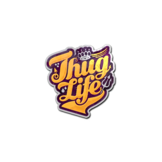 Sticker Master Thug Life Sticker 12 Cm – Tarzını Konuştur! Sticker Master