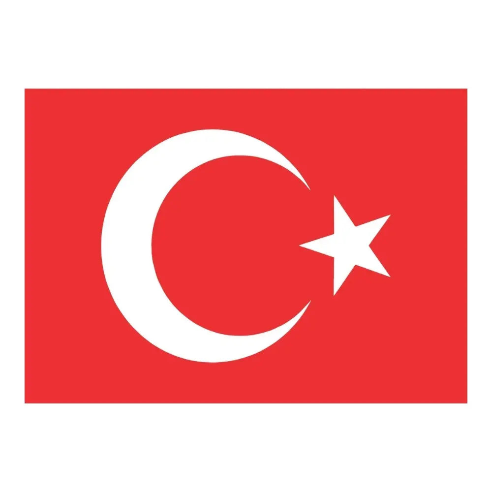 Sticker Master Türk Bayrağı Sticker 20 Cm – Gururla Dalgalansın! Sticker Master