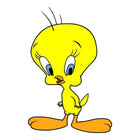 Sevimli Tweety Sticker 15 cm Çizgi Film Etiketi | Sticker Master
