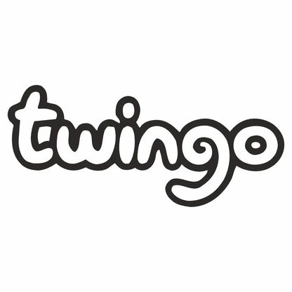 Sticker Master Twingo Sticker – Dayanıklı Vinil Etiket (Araba, Kask, Laptop) Sticker Master