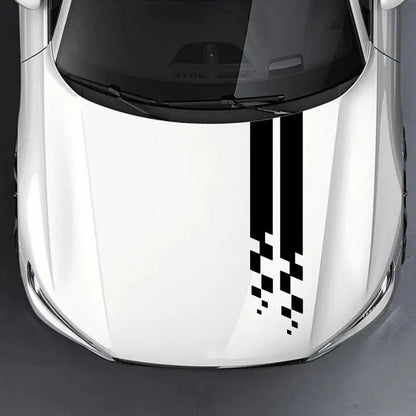 Sticker Master Universal Kaput Spor Şerit Plaid Sticker (2 Adet) - Sticker Master