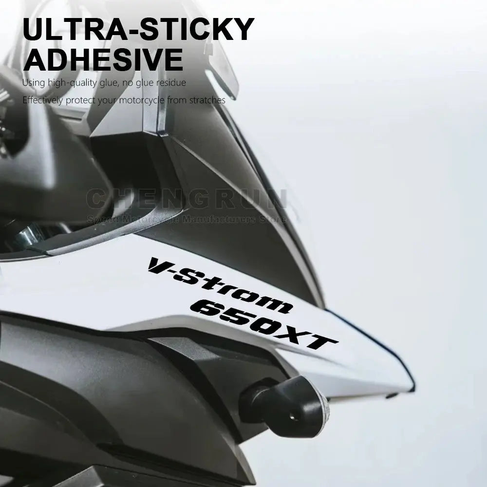 Sticker Master V-Strom 650 XT Gövde Sticker Seti – Su Geçirmez Sportif Tasarım (2015-2024) - Sticker Master