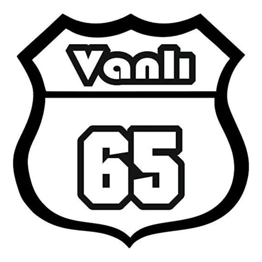 Sticker Master Vanlı 65 Sticker – 12 cm Plaka Tasarımlı Yerel Etiket Sticker Master