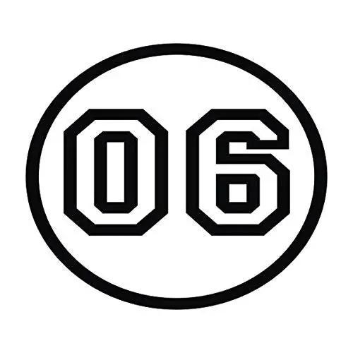 Sticker Master Vespa Numara Motor, Kask, Laptop, Araba, Oto Araç İçin Dayanıklı Etiket Decal 15 Cm