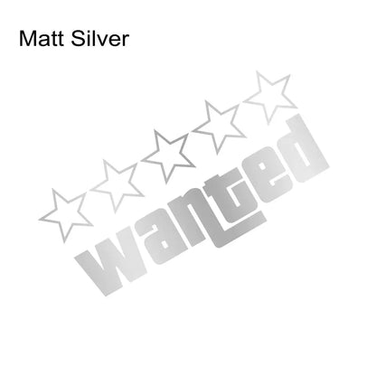 Sticker Master Wanted Araba Komik Çıkartmalar Oto Vinil Film GTA Çıkartmaları Araba Tampon Pencereleri Motosiklet Dizüstü Bilgisayar Duvarları Araba Aksesuar Sticker Master