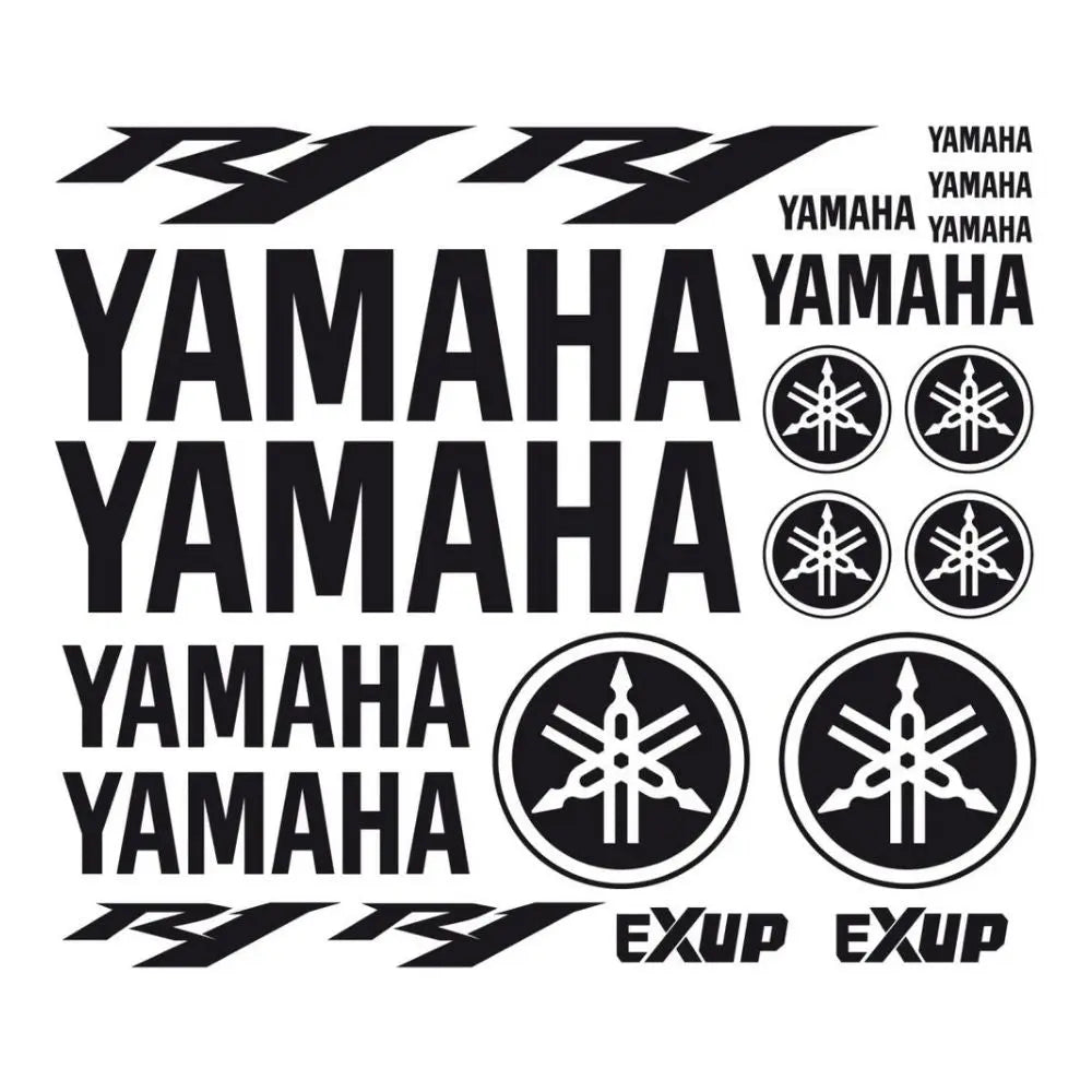 Sticker Master Yamaha R1 Sticker Set-1 Motor Çıkartma Etiket Sticker Master