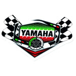 Sticker Master Yamaha Racing Team Sticker Motor Çıkartma Etiket - 15 Cm Sticker Master