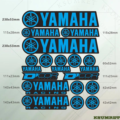Sticker Master Yamaha Uyumlu Sticker Set Motor Oto Araç Çıkartma Etiket Sticker Master