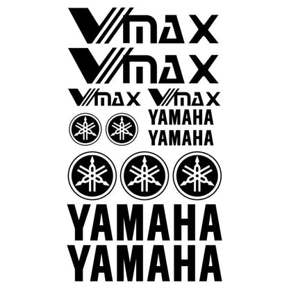 Sticker Master Yamaha VMAX Sticker Set Motor Çıkartma Etiket Sticker Master