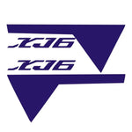 Sticker Master Yamaha XJ6 Kuyruk Grenaj Sticker Seti (Sağ ve Sol) Sticker Master
