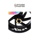 Sticker Master Yamaha Xmax Jant İçi Sticker Set Motor Çıkartma Etiket 4 Adet Sticker Master