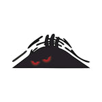 Sticker Masters Yeni Bagajdan Bakan Adam Oto Sticker 20 CM