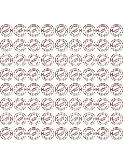 Sticker Master Kontrol Edildi Etiketi Kendinden Yapışkanlı Çap 3 x 3 Cm 1000'Lı