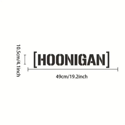 Sticker Master [HOONIGAN] Ön Cam ve Kaporta Sticker Sticker Master