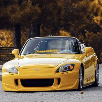 Sticker Master "SLOW CAR CLUB" JDM Ön Cam Sticker Sticker Master