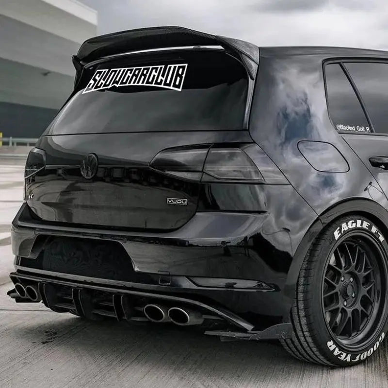 Sticker Master "SLOW CAR CLUB" JDM Ön Cam Sticker Sticker Master