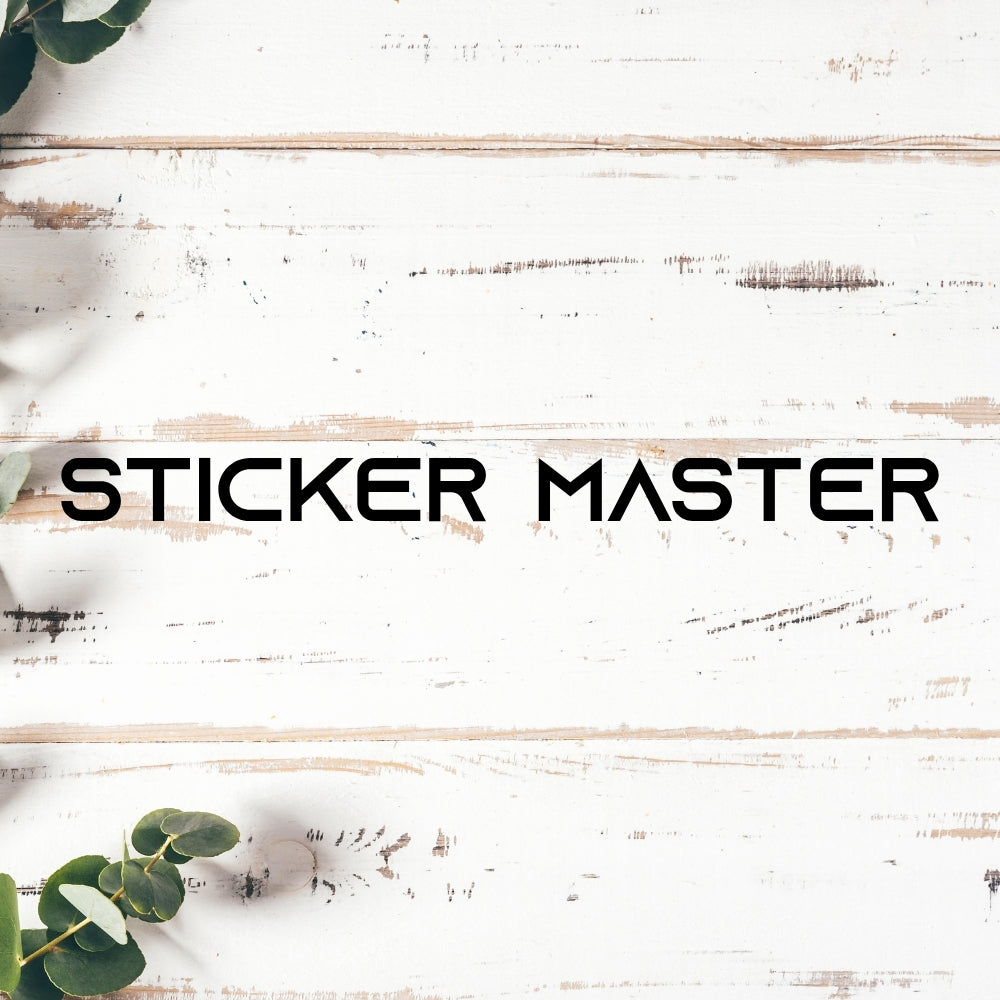 Sticker Master Kişiye Özel Motorsiklet,Kask,Laptop,Motor Ve Oto.Suv,Araç Sticker