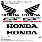 Sticker Master Cbf 1000 Komple Sticker Set Motor Çıkartma Etiket